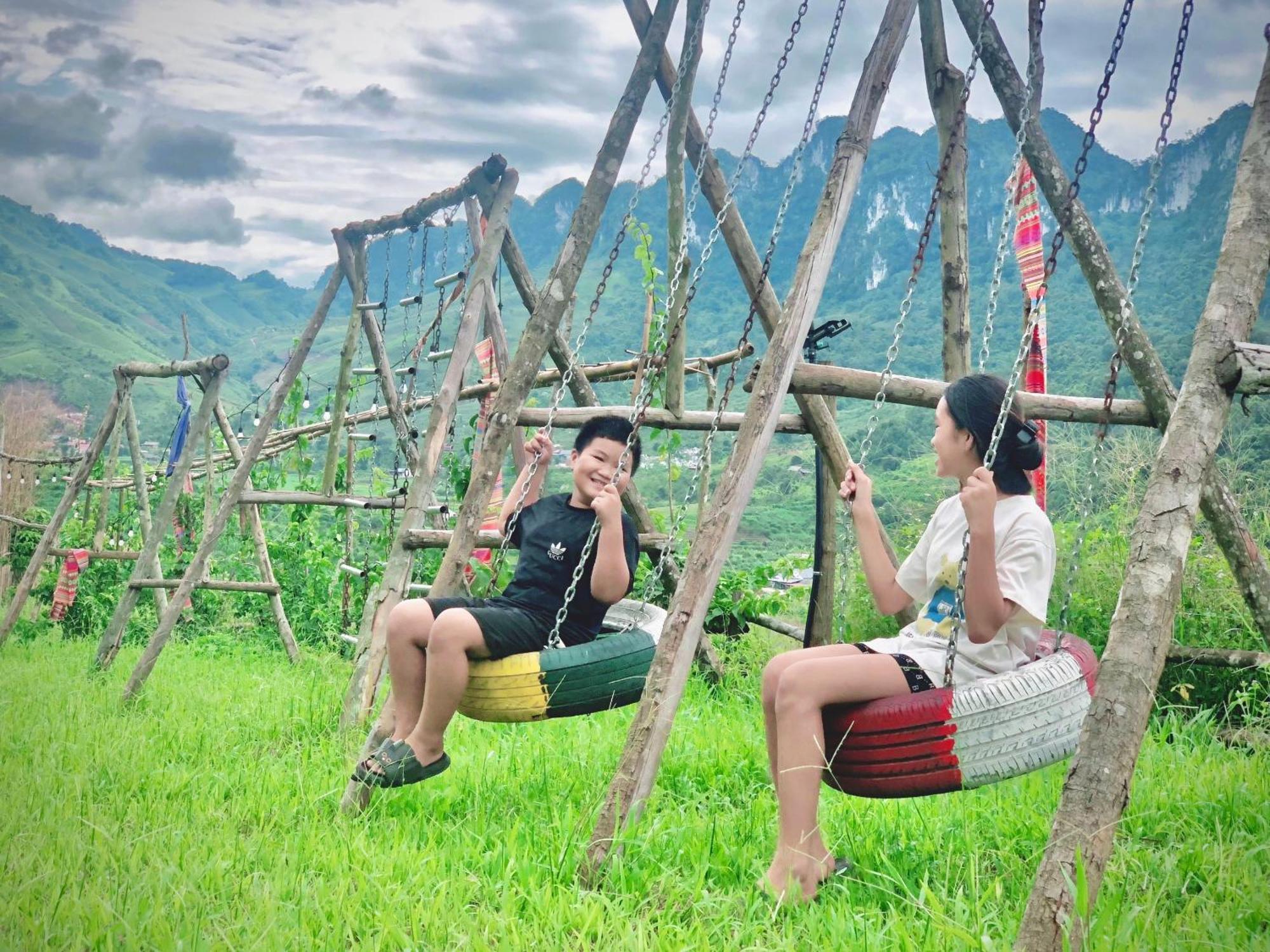 Muong Sang Farmstay Moc Chau Esterno foto